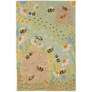 Ulster Weavers 'Daisy Bees' Animal Print 100% Cotton Tea Towel Multicolor Ulster Weavers 'Daisy Bees' Animal Print 100% Cotton Tea Towel Multicolor
