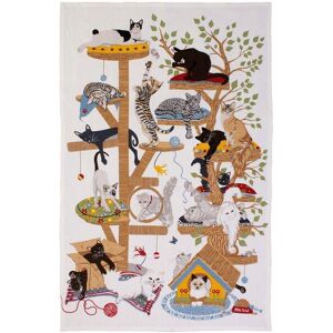 Ulster Weavers 'Moggie Mayhem' Animal Print 100% Cotton Tea Towel Multicolor Ulster Weavers 'Moggie Mayhem' Animal Print 100% Cotton Tea Towel Multicolor