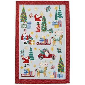 Ulster Weavers 'Tis The Season' Festive Graphic Print 100% Cotton Tea Towel in Red Red Ulster Weavers 'Tis The Season' Festive Graphic Print 100% Cotton Tea Towel in Red Red