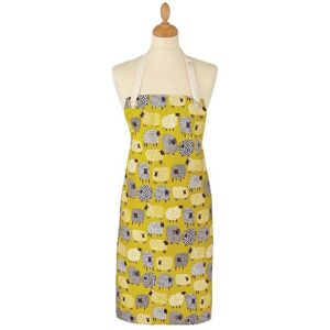 Ulster Weavers 'Dotty Sheep' Animal Print PVC/Oil cloth Apron in Yellow Yellow Ulster Weavers 'Dotty Sheep' Animal Print PVC/Oil cloth Apron in Yellow Yellow