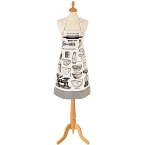 Ulster Weavers 'Baking' Graphic Print PVC/Oil cloth Apron in Beige Beige Ulster Weavers 'Baking' Graphic Print PVC/Oil cloth Apron in Beige Beige