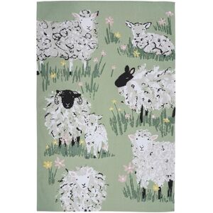 Ulster Weavers 'Woolly Sheep' Animal Print 100% Cotton Tea Towel in Green Green Ulster Weavers 'Woolly Sheep' Animal Print 100% Cotton Tea Towel in Green Green