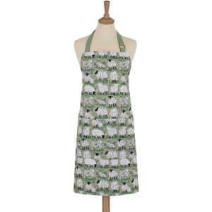 Ulster Weavers 'Woolly Sheep' Animal Print 100% Cotton Apron in Green Green Ulster Weavers 'Woolly Sheep' Animal Print 100% Cotton Apron in Green Green