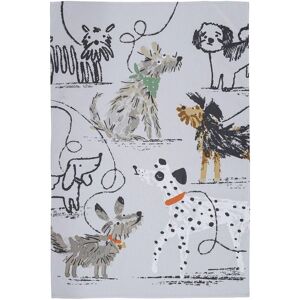 Ulster Weavers 'Dog Days' Animal Print 100% Cotton Tea Towel in Grey Grey Ulster Weavers 'Dog Days' Animal Print 100% Cotton Tea Towel in Grey Grey