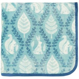 Helena Springfield 'Woodland Trellis' Fleece Blanket in Blue Size: 140 cm x 180 cm Blue 140 cm x 180 cm Helena Springfield 'Woodland Trellis' Fleece Blanket in Blue Size: 140 cm x 180 cm Blue 140 cm x 180 cm