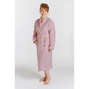 Lazy Linen Women's 'Pure Washed Linen' Bathrobe in Pink Size: 14-16 Pink 14-16 Lazy Linen Women's 'Pure Washed Linen' Bathrobe in Pink Size: 14-16 Pink 14-16