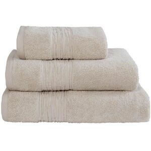 Lazy Linen Turkish Cotton With Linen Blend Insert Border 600gsm 2 Piece Hand Towel Bale in Light Beige Light Beige Lazy Linen Turkish Cotton With Linen Blend Insert Border 600gsm 2 Piece Hand Towel Bale in Light Beige Light Beige