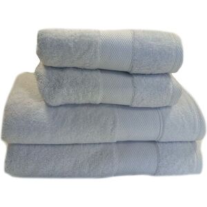 Liddell 100% Cotton Towel Bundle (2 x Hand Towel, 2 x Bath Towel) in White White Liddell 100% Cotton Towel Bundle (2 x Hand Towel, 2 x Bath Towel) in White White