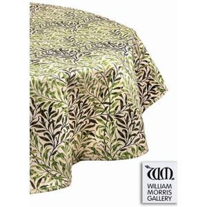 Le Chateau Textiles William Morris Willow Boughs Acrylic 132x178cm Tablecloth in Green Size: 132x178 cm Green 132x178 cm Le Chateau Textiles William Morris Willow Boughs Acrylic 132x178cm Tablecloth in Green Size: 132x178 cm Green 132x178 cm