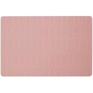 Orsina Set Of Four Blue Placemats, Contemporary Heat Resistant Dining Mats, Stylish Stainless Steel Foil Accent in Pink Pink Orsina Set Of Four Blue Placemats, Contemporary Heat Resistant Dining Mats, Stylish Stainless Steel Foil Accent in Pink Pink