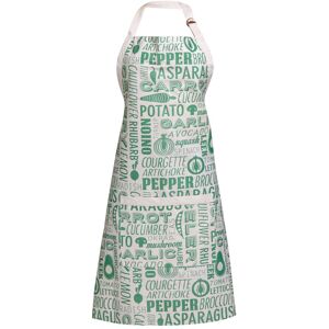 Orsina Red Apron, Striking Red Pattern With Adjustable Neck Strap & Waist Ties, Shields Clothing From Spills in Green Green Orsina Red Apron, Striking Red Pattern With Adjustable Neck Strap & Waist Ties, Shields Clothing From Spills in Green Green