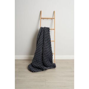 BHS Chunky Cable Throw in Grey Size: 130 cm x 160 cm Grey 130 cm x 160 cm BHS Chunky Cable Throw in Grey Size: 130 cm x 160 cm Grey 130 cm x 160 cm