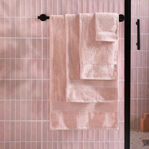 OHS 2 Pack of 100% Cotton Bathroom Hand Towel in Light Pink Light Pink OHS 2 Pack of 100% Cotton Bathroom Hand Towel in Light Pink Light Pink
