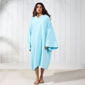 OHS Women's Poncho Oversized Hooded Towel Bath Beach Robe in Pale Blue Pale Blue One Size OHS Women's Poncho Oversized Hooded Towel Bath Beach Robe in Pale Blue Pale Blue One Size
