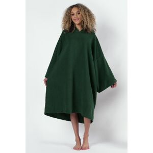 OHS Women's Poncho Oversized Hooded Towel Bath Beach Robe in Dark Green Dark Green One Size OHS Women's Poncho Oversized Hooded Towel Bath Beach Robe in Dark Green Dark Green One Size