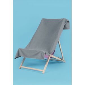 OHS Plain Microfibre Quick Dry Beach Towel Bathroom in Charcoal Charcoal OHS Plain Microfibre Quick Dry Beach Towel Bathroom in Charcoal Charcoal
