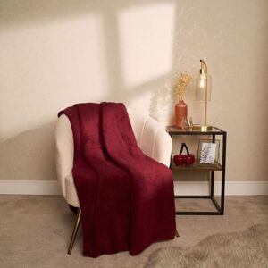 OHS Large Teddy Fleece Throw Blanket in Wine Size: 200 cm x 240 cm Wine 200 cm x 240 cm OHS Large Teddy Fleece Throw Blanket in Wine Size: 200 cm x 240 cm Wine 200 cm x 240 cm