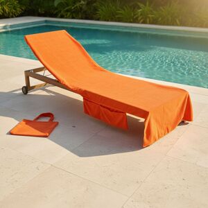 OHS Beach Towel Bag Microfibre Quick Dry Absorbent Bath Large Travel Spa in Orange Orange OHS Beach Towel Bag Microfibre Quick Dry Absorbent Bath Large Travel Spa in Orange Orange
