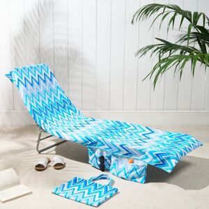 OHS Beach Towel Bag Microfiber Quick Dry Absorbent Soft Large Travel Bath in Blue Blue OHS Beach Towel Bag Microfiber Quick Dry Absorbent Soft Large Travel Bath in Blue Blue