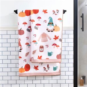 OHS Ultra Soft Gonk Print Quick Dry Hotel Quality Hand Towel in Natural Natural OHS Ultra Soft Gonk Print Quick Dry Hotel Quality Hand Towel in Natural Natural