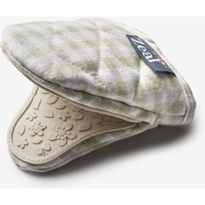 Zeal Silicone Hot Grab Mini Oven Mitt Gingham in Cream Cream Zeal Silicone Hot Grab Mini Oven Mitt Gingham in Cream Cream