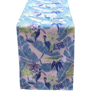 Luxury Living Toucan Water Repellant Table Runner in Teal Teal Luxury Living Toucan Water Repellant Table Runner in Teal Teal