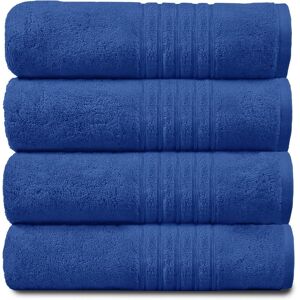 GAVENO CAVAILIA 4 Pack Hampton Towel in Blue Blue GAVENO CAVAILIA 4 Pack Hampton Towel in Blue Blue