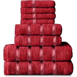 GAVENO CAVAILIA Gaveno Cavailia Boston Handtuch-Set, 8 Stück, 100% Baumwolle - Towel Set GAVENO CAVAILIA Gaveno Cavailia Boston Handtuch-Set, 8 Stück, 100% Baumwolle - Towel Set