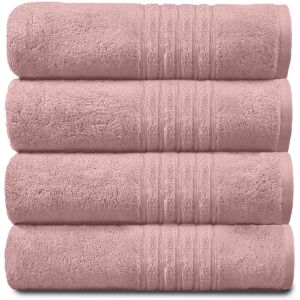 GAVENO CAVAILIA 4 Pack Hampton Towel in Pink Size: Bath Sheet Pink Bath Sheet GAVENO CAVAILIA 4 Pack Hampton Towel in Pink Size: Bath Sheet Pink Bath Sheet