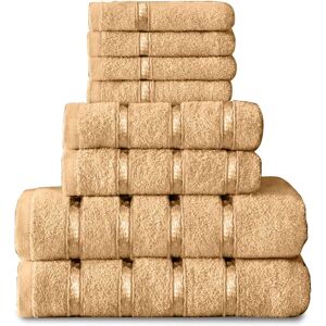 GAVENO CAVAILIA 8pc Boston Bale Set in Peach Peach GAVENO CAVAILIA 8pc Boston Bale Set in Peach Peach