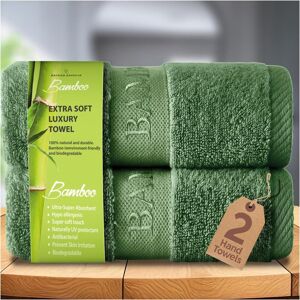 GC GAVENO CAVAILIA Bamboo Bath Sheet - Extra Soft Bath Towel - Green GC GAVENO CAVAILIA Bamboo Bath Sheet - Extra Soft Bath Towel - Green
