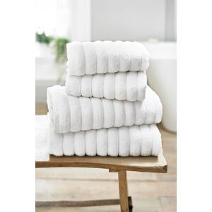 The Lyndon Company Premium Luxury Ribbleton Supersoft Cotton Bathroom Towels in White White The Lyndon Company Premium Luxury Ribbleton Supersoft Cotton Bathroom Towels in White White