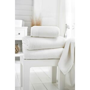 Deyongs Hotel Spa Palazzo Deluxe Cotton Towels 1846 in White White Deyongs Hotel Spa Palazzo Deluxe Cotton Towels 1846 in White White