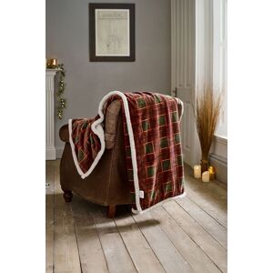 Deyongs Luxury Rowin Tartan Sherpa Fleece Throw - Super Soft Cozy Red & Green Check Blanket Size: 140 cm x 180 cm Multicolor 140 cm x 180 cm Deyongs Luxury Rowin Tartan Sherpa Fleece Throw - Super Soft Cozy Red & Green Check Blanket Size: 140 cm x 180 cm Multicolor 140 cm x 180 cm