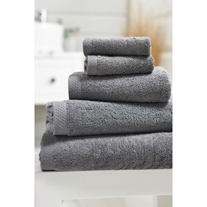The Lyndon Company Egyptian Spa 700gsm Cotton Towels - Ultra Soft, Highly Absorbent, Luxury Bathroom Essentials in Charcoal Charcoal The Lyndon Company Egyptian Spa 700gsm Cotton Towels - Ultra Soft, Highly Absorbent, Luxury Bathroom Essentials in Charcoal Charcoal