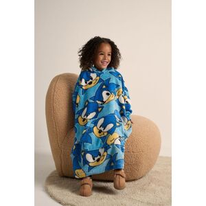 Sonic Men's Hooded Blanket in Blue Size: Medium/Large Blue M/L Sonic Men's Hooded Blanket in Blue Size: Medium/Large Blue M/L