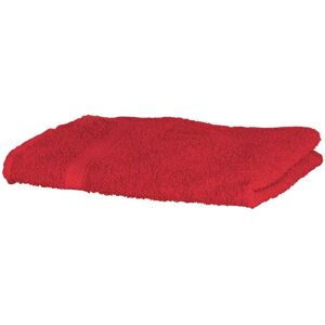 Towel City Luxury Hand Towel - Red 50x90cm - 550 GSM Towel City Luxury Hand Towel - Red 50x90cm - 550 GSM