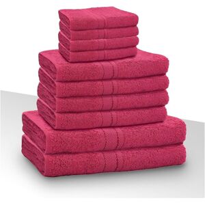 GC GAVENO CAVAILIA Bale Set - 10pc Cotton Red Towels GC GAVENO CAVAILIA Bale Set - 10pc Cotton Red Towels