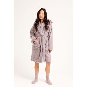 Pretty You London Women's Cloud Robe in Taupe Size: Medium/Large Taupe M/L Pretty You London Women's Cloud Robe in Taupe Size: Medium/Large Taupe M/L