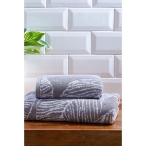 Fusion Matteo Leaf Jacquard Towel - Towel Fusion Matteo Leaf Jacquard Towel - Towel