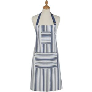 Ulster Weavers 'Denim Stripe' Graphic Print 100% Cotton Apron in Blue Blue Ulster Weavers 'Denim Stripe' Graphic Print 100% Cotton Apron in Blue Blue