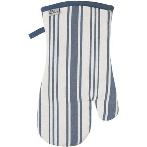 Ulster Weavers 'Denim Stripe' Graphic Print Gauntlet Oven Glove in Blue Blue Ulster Weavers 'Denim Stripe' Graphic Print Gauntlet Oven Glove in Blue Blue
