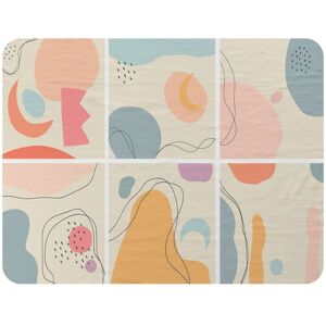 Benjamin Tate Design various shapes & doodle objects Designer Blanket in Natural Size: 120 cm x 150 cm Natural 120 cm x 150 cm Benjamin Tate Design various shapes & doodle objects Designer Blanket in Natural Size: 120 cm x 150 cm Natural 120 cm x 150 cm