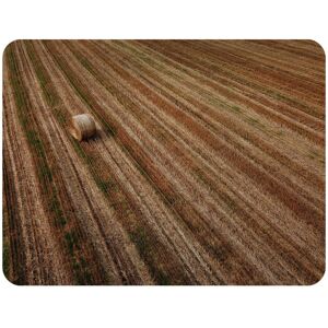 Benjamin Tate Design Aerial view of hay bale fields Designer Blanket in Natural Size: 120 cm x 150 cm Natural 120 cm x 150 cm Benjamin Tate Design Aerial view of hay bale fields Designer Blanket in Natural Size: 120 cm x 150 cm Natural 120 cm x 150 cm