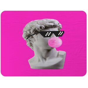 Benjamin Tate Design Plaster statue, David's head in pixel glasses Designer Blanket in Natural Size: 120 cm x 150 cm Natural 120 cm x 150 cm Benjamin Tate Design Plaster statue, David's head in pixel glasses Designer Blanket in Natural Size: 120 cm x 150 cm Natural 120 cm x 150 cm