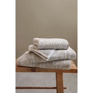Fusion Matteo Jacquard Towel - Natural Fusion Matteo Jacquard Towel - Natural