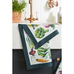Ulster Weavers 'Vegetable Medley' Leaf Print 100% Cotton Tea Towel Multicolor Ulster Weavers 'Vegetable Medley' Leaf Print 100% Cotton Tea Towel Multicolor