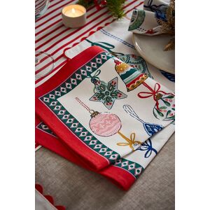 Ulster Weavers 'Christmas Ornaments' Festive Print 100% Cotton Napkins (2 Pack) Multicolor Ulster Weavers 'Christmas Ornaments' Festive Print 100% Cotton Napkins (2 Pack) Multicolor