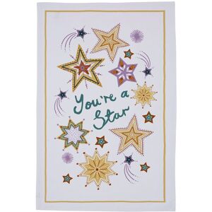Ulster Weavers 'You're a Star' Geometric Print 100% Cotton Tea Towel Multicolor Ulster Weavers 'You're a Star' Geometric Print 100% Cotton Tea Towel Multicolor