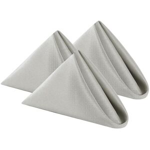 Neel Blue 20 Inch Polyester Table Napkins, Reusable, Wrinkle-Resistant - 50x50cm in Grey Size: 50x50 cm Grey 50x50 cm Neel Blue 20 Inch Polyester Table Napkins, Reusable, Wrinkle-Resistant - 50x50cm in Grey Size: 50x50 cm Grey 50x50 cm